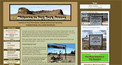 Desktop Screenshot of fortrockoregon.com